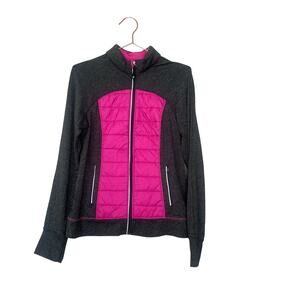Fuda zip up coat with pockets size medium